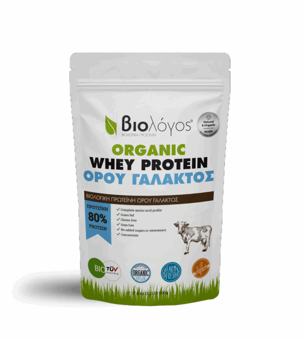 Βιολογική Πρωτεΐνη Whey Ορού Γάλακτος 500g