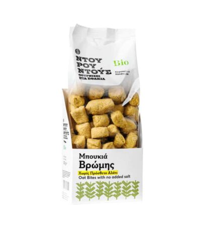 Ντουρουντούς Μπουκιά Βρώμης Χωρίς Αλάτι Bio 330gr