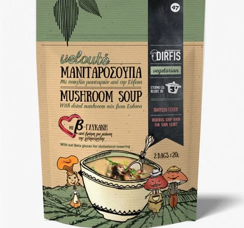 Μανιταρόσουπα Βελουτέ (Στιγμιαία) Δίρφυς 2Χ20gr