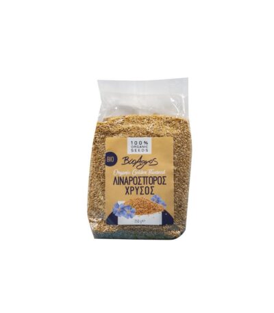 Βιολογικός Λιναρόσπορος Χρυσός 350gr Βιο Αγρός
