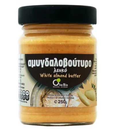 ΑΜΥΓΔΑΛΟΒΟΥΤΥΡΟ ΛΕΥΚΟ ΕΛΛΗΝΙΚΟ ΒΙΟ 250gr