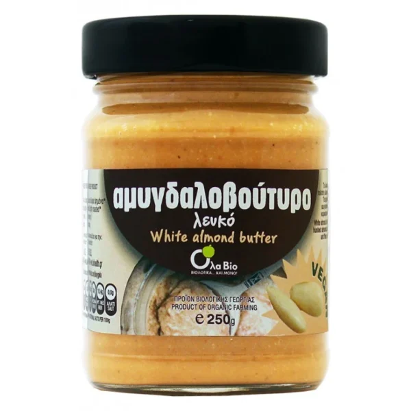 ΑΜΥΓΔΑΛΟΒΟΥΤΥΡΟ ΛΕΥΚΟ ΕΛΛΗΝΙΚΟ ΒΙΟ 250gr