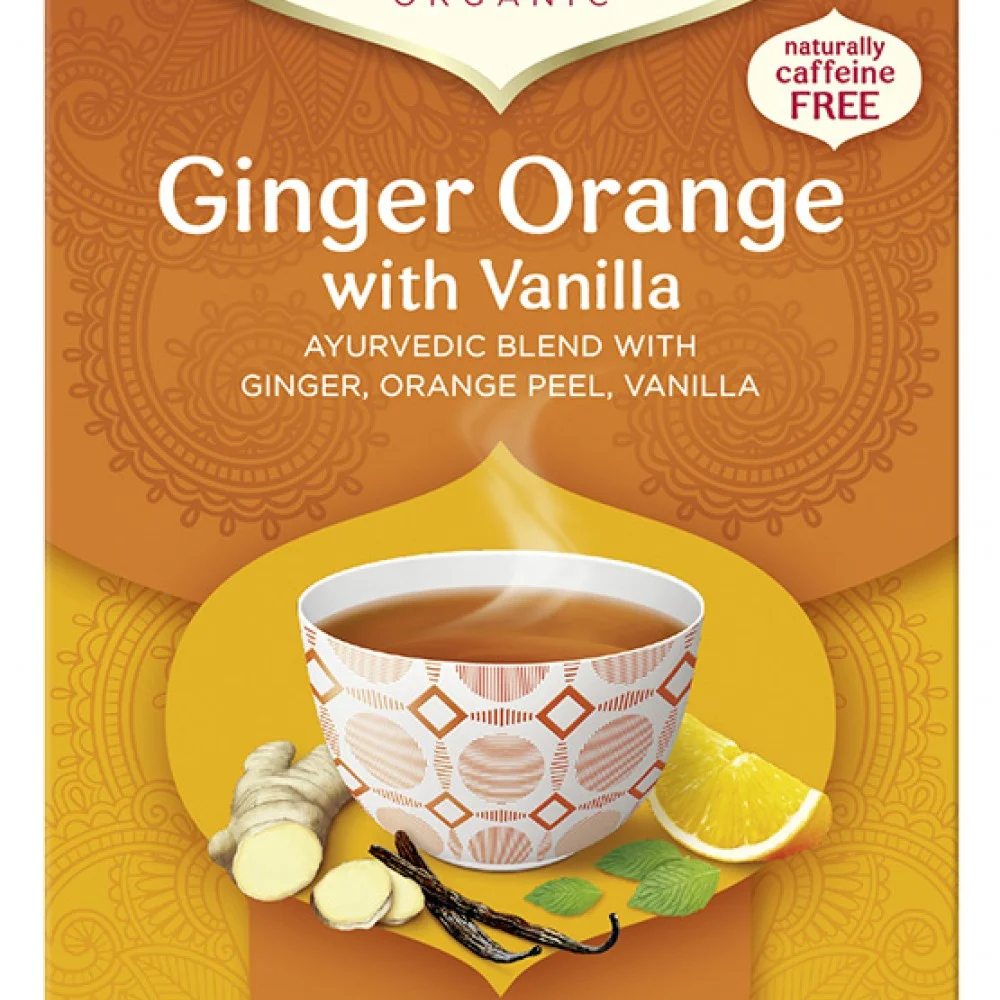 YOGI TEA GINGER ORANGE BΙΟ 30,6g