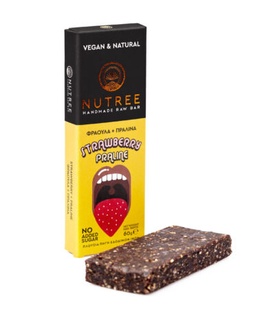 Μπάρα Ενέργειας Τσάι Μάτσα Μαύρη σοκολάτα 60gr – Nutree