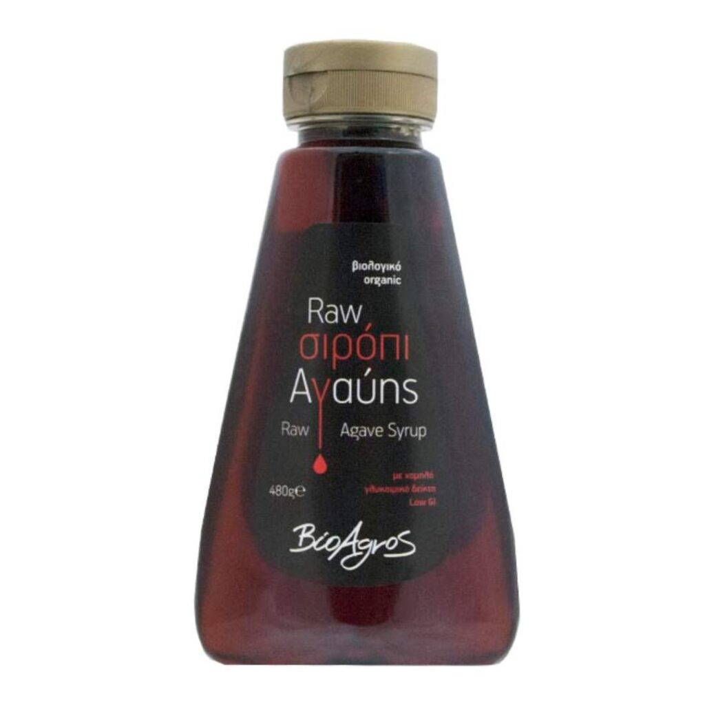 Βιολογικό Σιρόπι Αγαύης Raw 360ml – Βιοαγρός