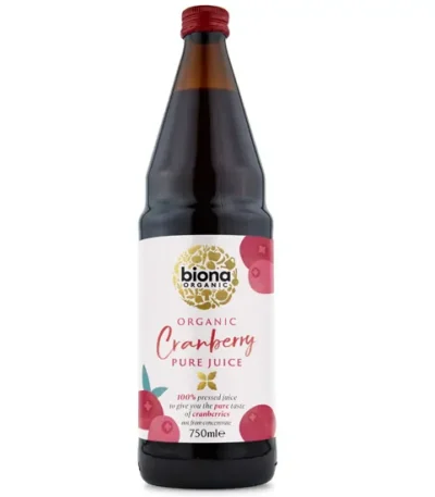 Βιολογικός Χυμός Κράνμπερι Biona 1lt