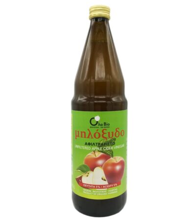 Μηλόξυδο αφιλτράριστο (Bιολογικό) (750ml)