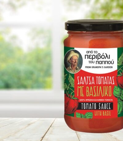 Σάλτσα Τομάτας Με Βασιλικό