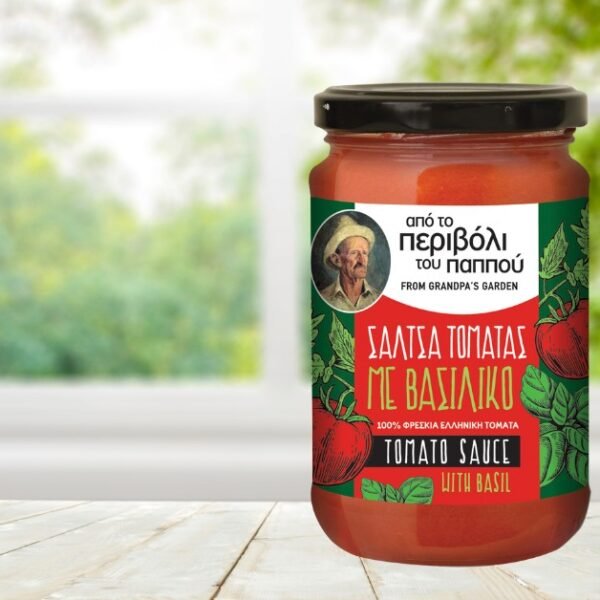 Σάλτσα Τομάτας Με Βασιλικό