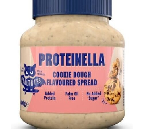 Πραλίνα Proteinella Cookie Dough Μπισκότου Χωρίς Προσθήκη Ζάχαρης, 360gr HealthyCo