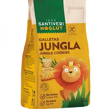 Santiveri Noglut Μπισκότα Ζούγκλας Χωρίς Γλουτένη 100gr