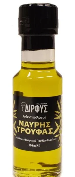 Ελαιόλαδο με Μαύρη Τρούφα 100 gr. – Δίρφυς