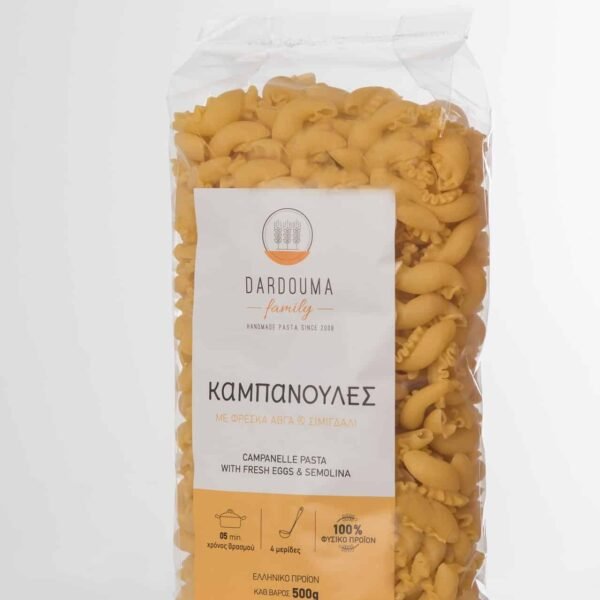 Dardouma Kαμπανούλες με Φρέσκα Αυγά και Σιμιγδάλι