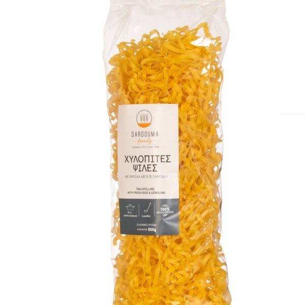 Dardouma Χυλοπίτες Ψιλές με Φρέσκα Αυγά και Σιμιγδάλι