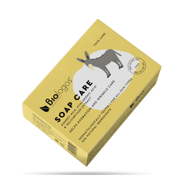 Σαπούνι με Γάλα Γαϊδούρας, Υαλουρονικό Οξύ & Εκχύλισμα Ελίχρυσου 130g