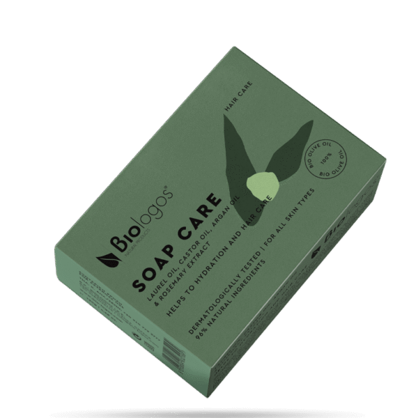 Σαπούνι με Δαφνέλαιο, Καστορέλαιο, Έλαιο Αργκάν & Εκχύλισμα Δεντρολίβανου 130g