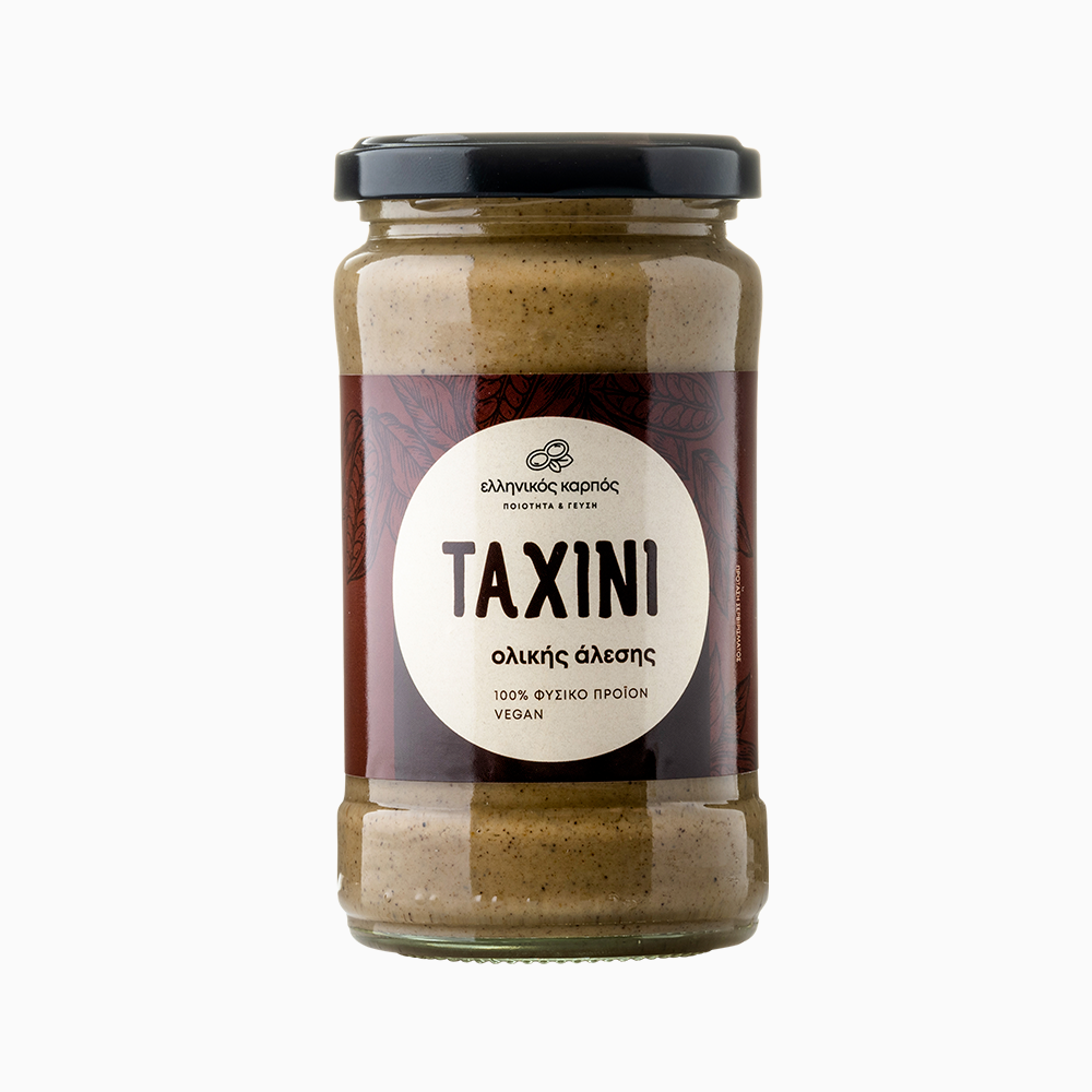 011_GreekNut_Tahini_Wholegrain_300g Ταχίνι Ολικής Άλεσης - Image 1