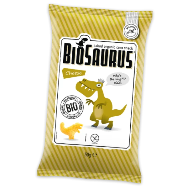 Γαριδάκια με Τυρί Biosaurus 30g McLloyd's Bio McLloyds