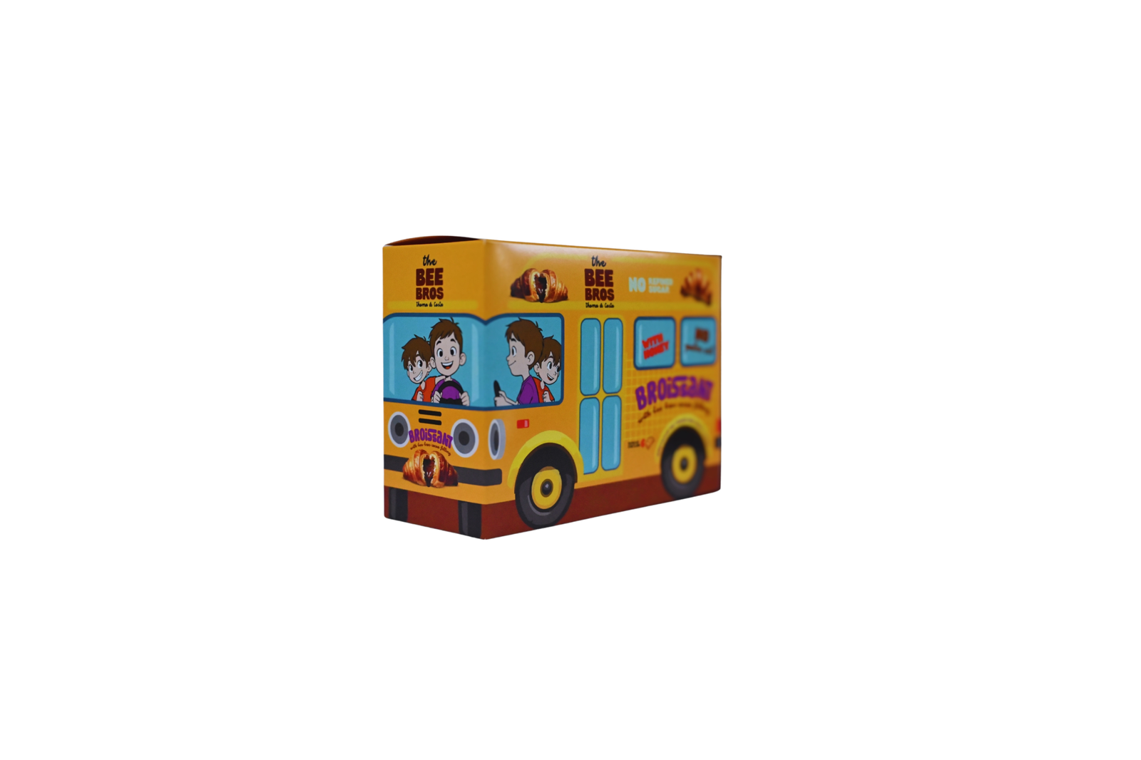 BROISSANT-2-2048x1365-1.png The BeeBros Broissant Κρουασάν με Γέμιση Κρέμα Κακάο 6x42g - Image 1