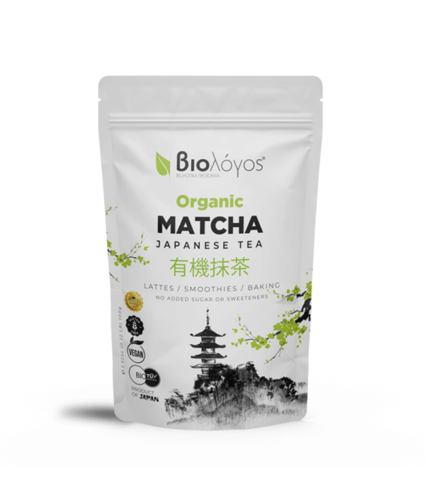 MATCHA-FRONTb-600x675-1.png Matcha Tea Bio 100g - Image 1