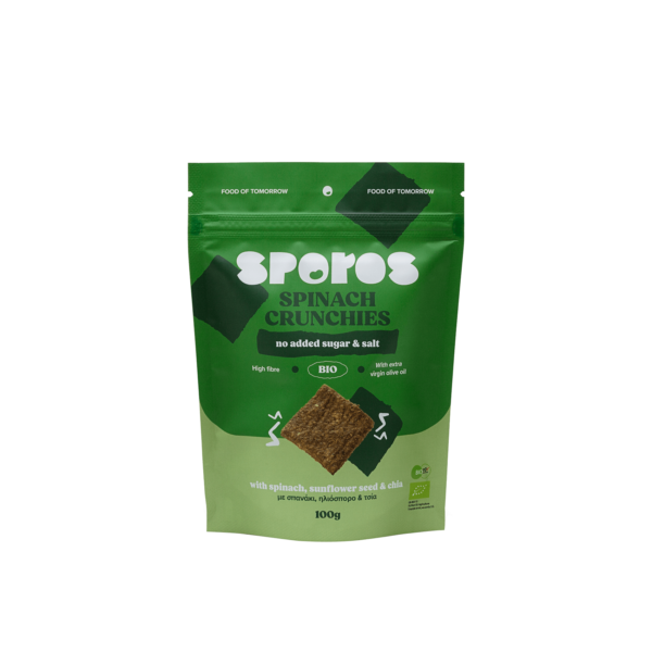 Spinach Crunchies 85g – Sporos