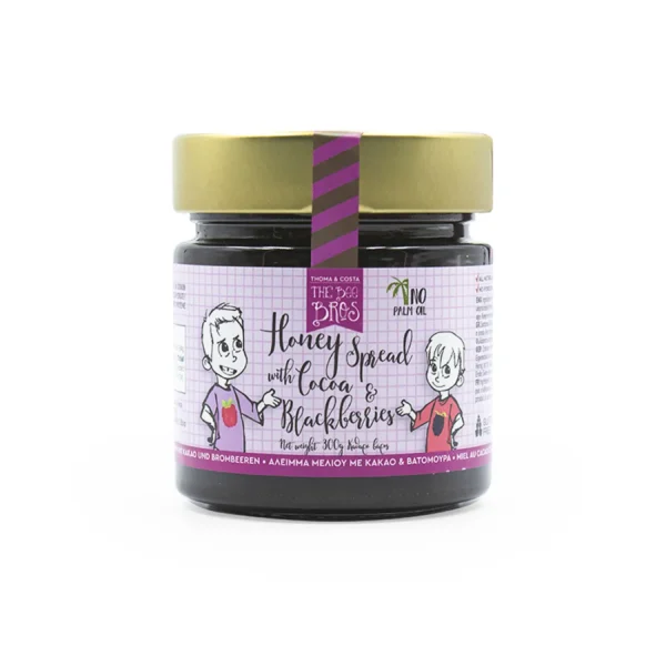 THE BEE BROS Μέλι με Κακάο & Βατόμουρο 300g