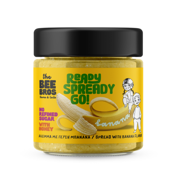 THE BEE BROS SPREADY ΑΛΕΙMΜΑ ΓΕΥΣΗ ΜΠΑΝΑΝΑ 300g
