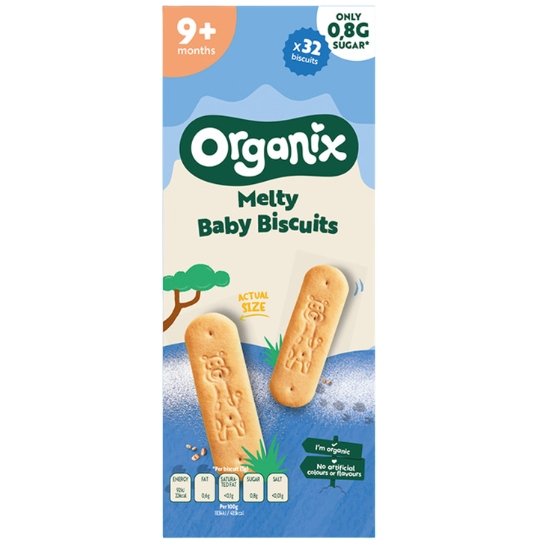 organix-B-22-01-046 Μπισκότα "Melty Baby" +9μ (160g) – Organix - Image 1