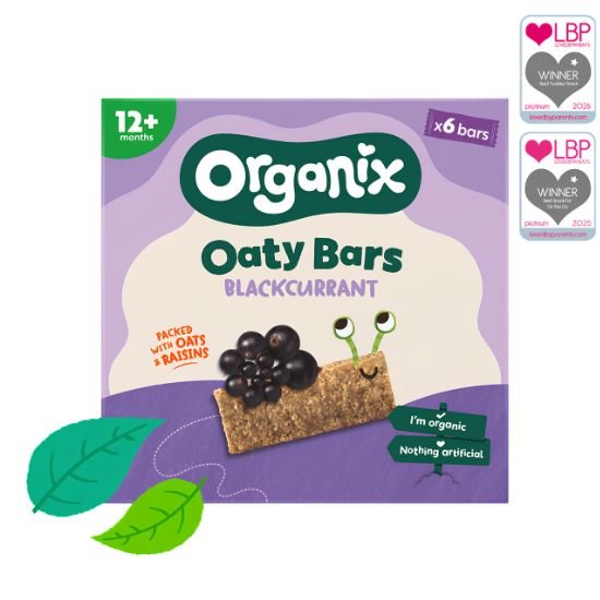 organix-B-22-01-106 Μπάρες Βρώμης Φραγκοστάφυλλο +12μ (6x23γρ) – Organix - Image 1